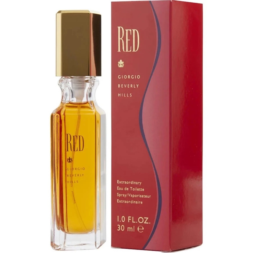 WOMENS CS RED/GIORGIO B. HILLS EDT SPRAY 1.0 OZ